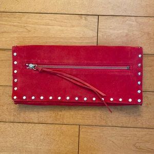 Suede Banana Republic Clutch